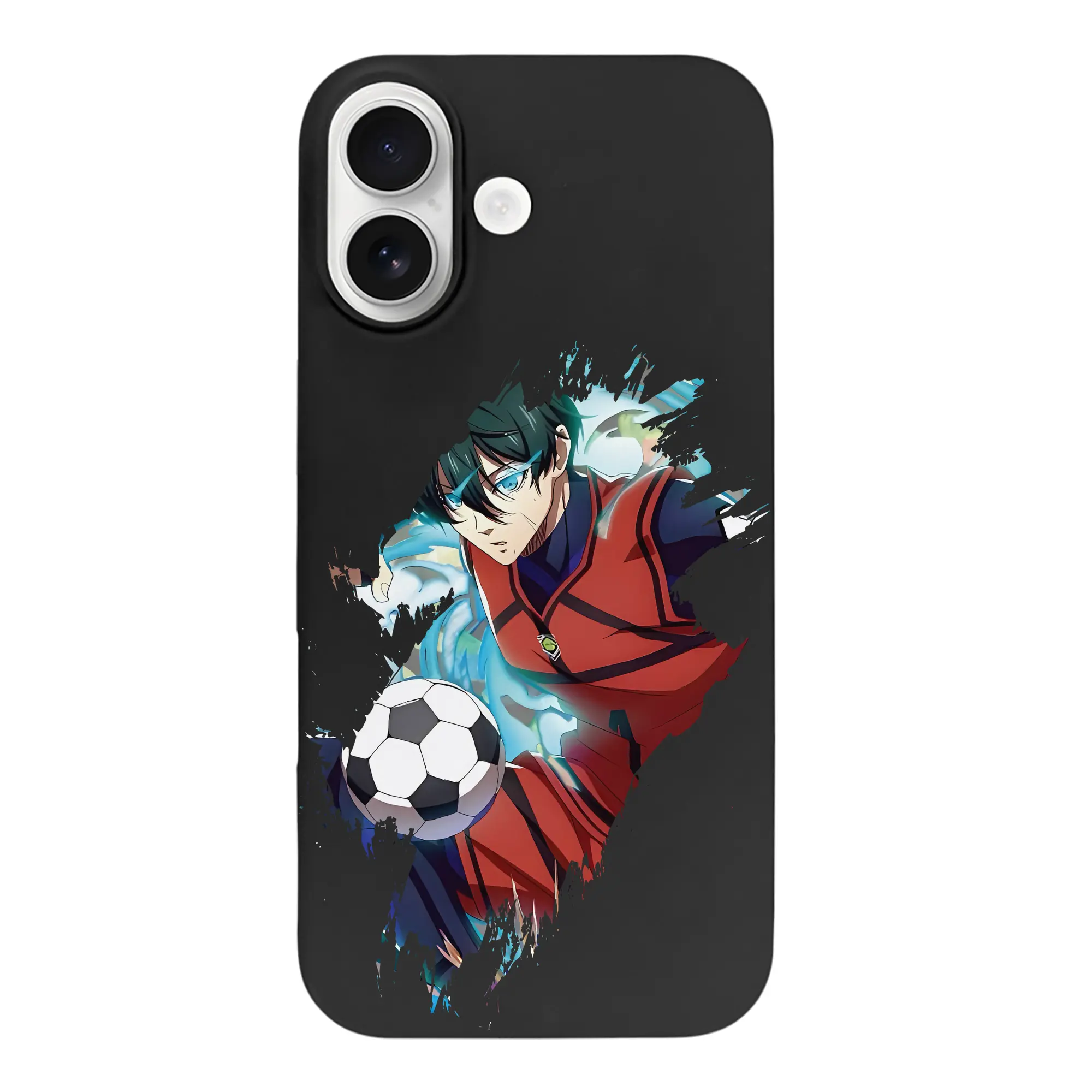 ブルーロック グッズ 糸師凛 - iPhone 17 シリーズ シリコンケース 薄型 耐衝撃 指紋防止 ソフトタッチカバー 精密フィット 傷防止 保護ケース iPhone 17/17 Air/17 Pro/17 Pro Max 対応